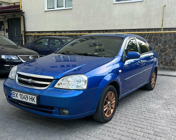 Синий Шевроле Лачетти, объемом двигателя 1.8 л и пробегом 237 тыс. км за 4600 $, фото 1 на Automoto.ua