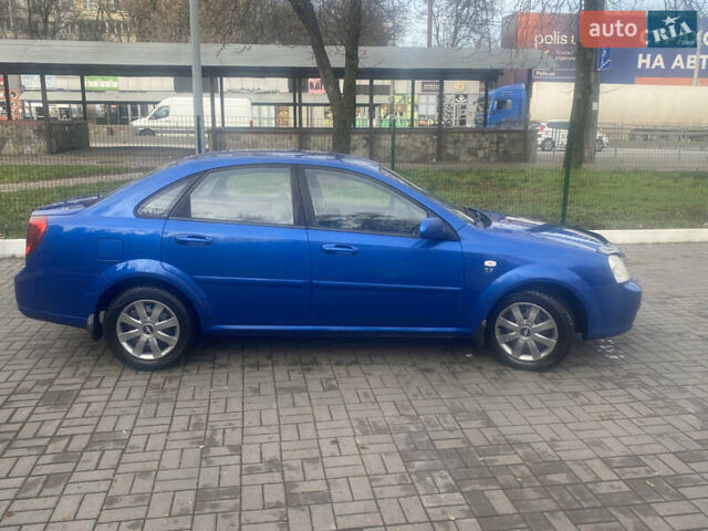 Синій Шевроле Лачетті, об'ємом двигуна 1.8 л та пробігом 193 тис. км за 4700 $, фото 3 на Automoto.ua