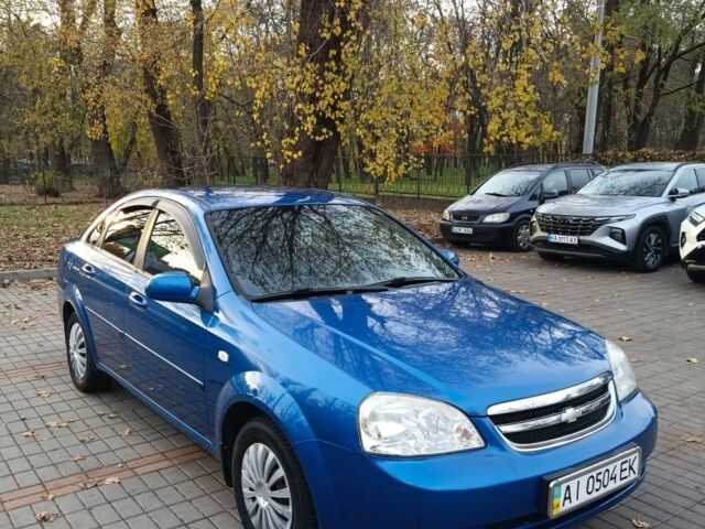 Синий Шевроле Лачетти, объемом двигателя 1.6 л и пробегом 106 тыс. км за 5150 $, фото 1 на Automoto.ua