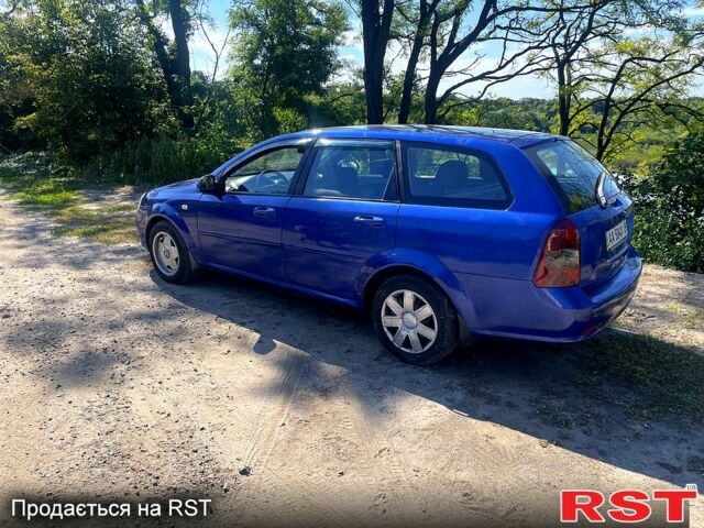 Синій Шевроле Лачетті, об'ємом двигуна 1.8 л та пробігом 320 тис. км за 4300 $, фото 1 на Automoto.ua