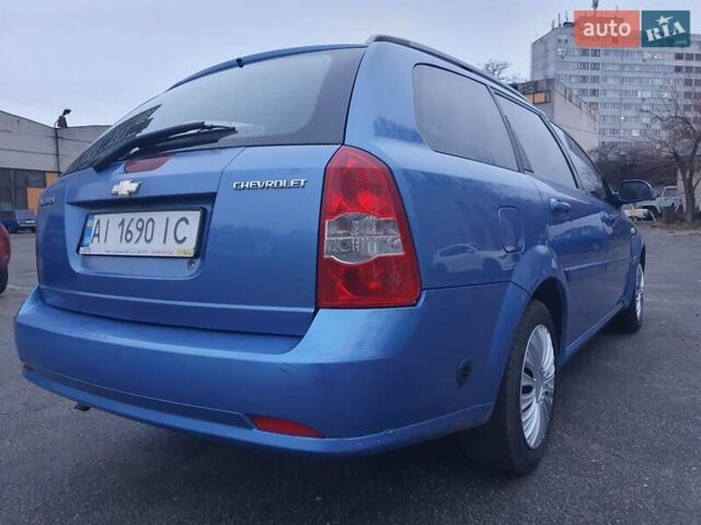 Синий Шевроле Лачетти, объемом двигателя 1.6 л и пробегом 250 тыс. км за 2700 $, фото 1 на Automoto.ua