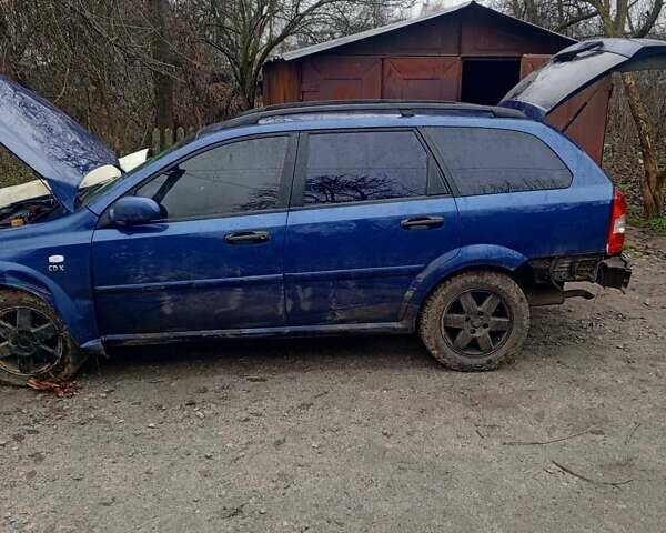 Синий Шевроле Лачетти, объемом двигателя 1.8 л и пробегом 276 тыс. км за 2500 $, фото 5 на Automoto.ua