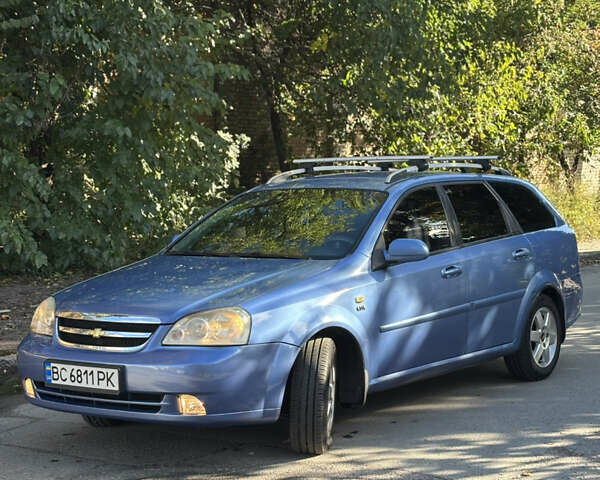 Синий Шевроле Лачетти, объемом двигателя 1.8 л и пробегом 266 тыс. км за 3800 $, фото 1 на Automoto.ua