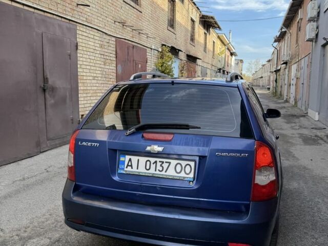Синий Шевроле Лачетти, объемом двигателя 1.8 л и пробегом 350 тыс. км за 3500 $, фото 4 на Automoto.ua