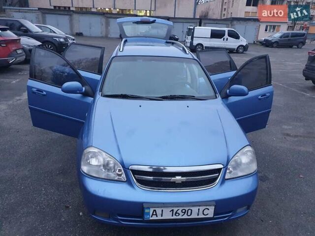 Синий Шевроле Лачетти, объемом двигателя 1.6 л и пробегом 250 тыс. км за 2700 $, фото 12 на Automoto.ua