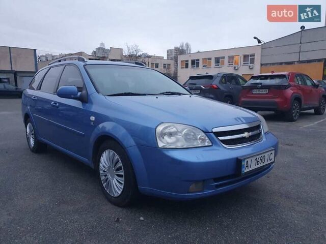 Синий Шевроле Лачетти, объемом двигателя 1.6 л и пробегом 250 тыс. км за 2999 $, фото 1 на Automoto.ua