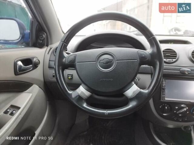 Синий Шевроле Лачетти, объемом двигателя 1.8 л и пробегом 180 тыс. км за 4100 $, фото 14 на Automoto.ua