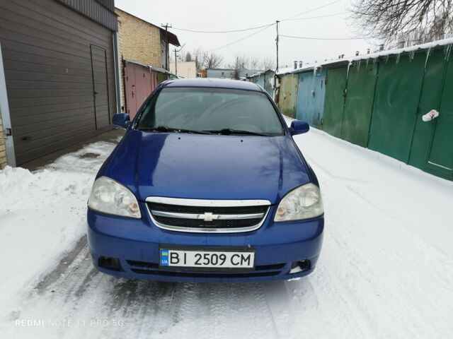 Синий Шевроле Лачетти, объемом двигателя 1.8 л и пробегом 180 тыс. км за 4100 $, фото 6 на Automoto.ua