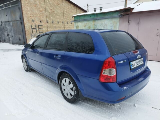 Синий Шевроле Лачетти, объемом двигателя 1.8 л и пробегом 180 тыс. км за 4100 $, фото 3 на Automoto.ua