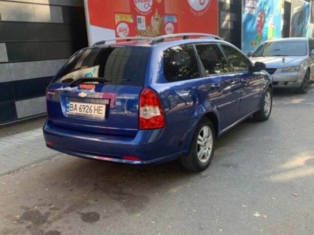 Синий Шевроле Лачетти, объемом двигателя 1.8 л и пробегом 260 тыс. км за 3500 $, фото 1 на Automoto.ua