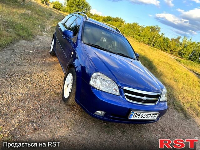 Синий Шевроле Лачетти, объемом двигателя 1.6 л и пробегом 270 тыс. км за 4100 $, фото 2 на Automoto.ua