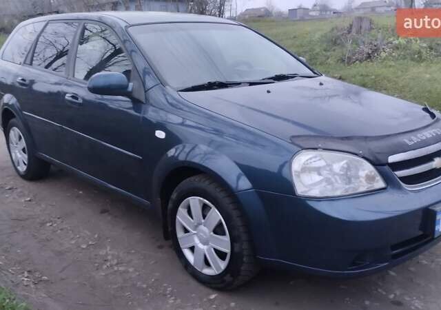 Синий Шевроле Лачетти, объемом двигателя 1.6 л и пробегом 239 тыс. км за 3700 $, фото 1 на Automoto.ua