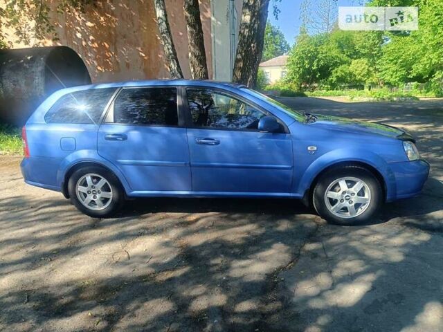 Синий Шевроле Лачетти, объемом двигателя 1.8 л и пробегом 228 тыс. км за 3200 $, фото 5 на Automoto.ua
