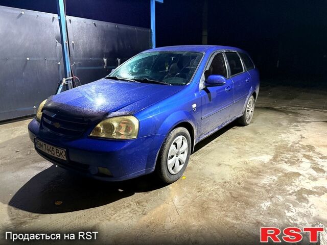Синий Шевроле Лачетти, объемом двигателя 1.8 л и пробегом 150 тыс. км за 4450 $, фото 2 на Automoto.ua