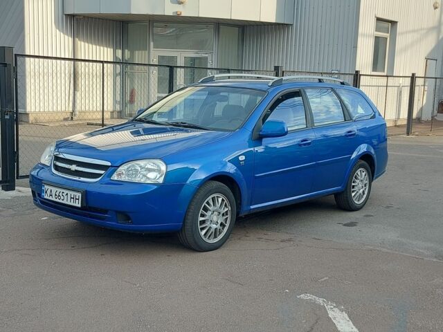 Синий Шевроле Лачетти, объемом двигателя 1.6 л и пробегом 121 тыс. км за 6000 $, фото 2 на Automoto.ua