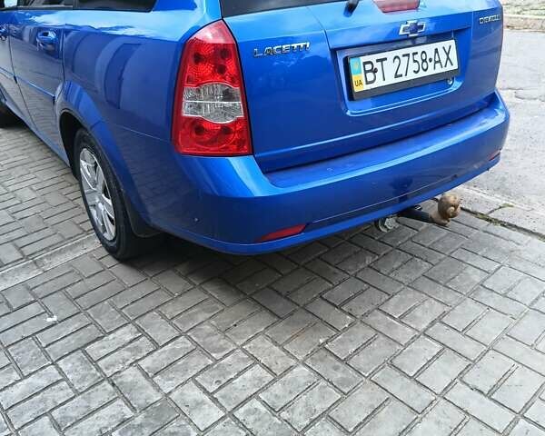 Синий Шевроле Лачетти, объемом двигателя 1.8 л и пробегом 200 тыс. км за 6500 $, фото 2 на Automoto.ua
