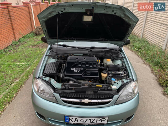 Зеленый Шевроле Лачетти, объемом двигателя 1.6 л и пробегом 270 тыс. км за 3650 $, фото 14 на Automoto.ua