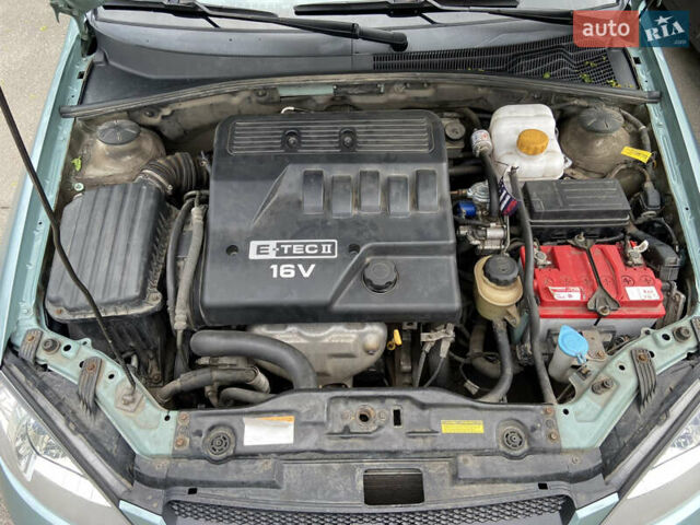 Зеленый Шевроле Лачетти, объемом двигателя 1.6 л и пробегом 308 тыс. км за 5200 $, фото 14 на Automoto.ua
