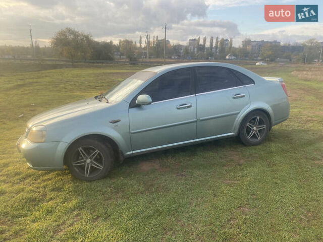 Зеленый Шевроле Лачетти, объемом двигателя 1.6 л и пробегом 230 тыс. км за 3900 $, фото 4 на Automoto.ua