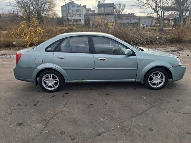 Зеленый Шевроле Лачетти, объемом двигателя 1.8 л и пробегом 298 тыс. км за 2200 $, фото 4 на Automoto.ua