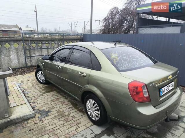 Зеленый Шевроле Лачетти, объемом двигателя 1.6 л и пробегом 259 тыс. км за 4300 $, фото 14 на Automoto.ua