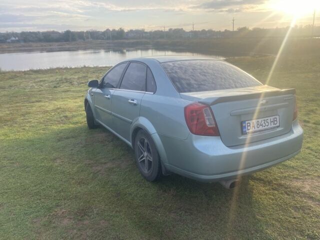 Зеленый Шевроле Лачетти, объемом двигателя 1.6 л и пробегом 230 тыс. км за 4200 $, фото 4 на Automoto.ua