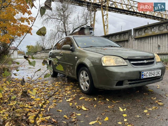 Зеленый Шевроле Лачетти, объемом двигателя 1.8 л и пробегом 289 тыс. км за 2300 $, фото 6 на Automoto.ua