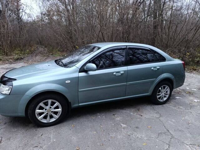 Зеленый Шевроле Лачетти, объемом двигателя 1.8 л и пробегом 208 тыс. км за 3800 $, фото 1 на Automoto.ua