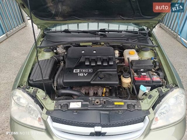 Зелений Шевроле Лачетті, об'ємом двигуна 1.6 л та пробігом 280 тис. км за 3499 $, фото 12 на Automoto.ua