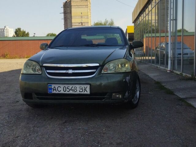 Зеленый Шевроле Лачетти, объемом двигателя 1.8 л и пробегом 273 тыс. км за 2300 $, фото 2 на Automoto.ua