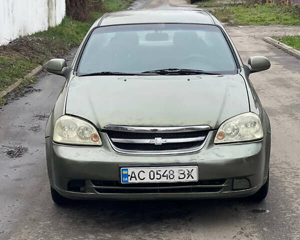 Зеленый Шевроле Лачетти, объемом двигателя 1.8 л и пробегом 275 тыс. км за 2600 $, фото 1 на Automoto.ua
