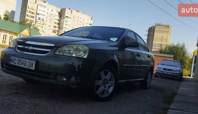 Зеленый Шевроле Лачетти, объемом двигателя 1.8 л и пробегом 208 тыс. км за 2600 $, фото 8 на Automoto.ua