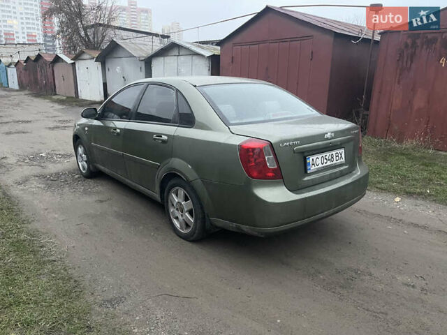 Зелений Шевроле Лачетті, об'ємом двигуна 1.8 л та пробігом 275 тис. км за 2300 $, фото 6 на Automoto.ua