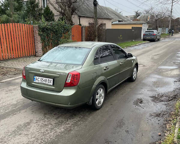 Зеленый Шевроле Лачетти, объемом двигателя 1.8 л и пробегом 275 тыс. км за 2600 $, фото 3 на Automoto.ua