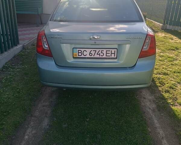 Зеленый Шевроле Лачетти, объемом двигателя 1.6 л и пробегом 203 тыс. км за 3600 $, фото 2 на Automoto.ua