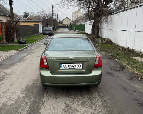 Зеленый Шевроле Лачетти, объемом двигателя 1.8 л и пробегом 275 тыс. км за 2600 $, фото 4 на Automoto.ua