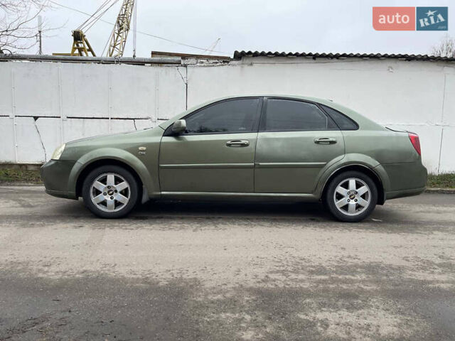 Зеленый Шевроле Лачетти, объемом двигателя 1.8 л и пробегом 275 тыс. км за 2600 $, фото 2 на Automoto.ua
