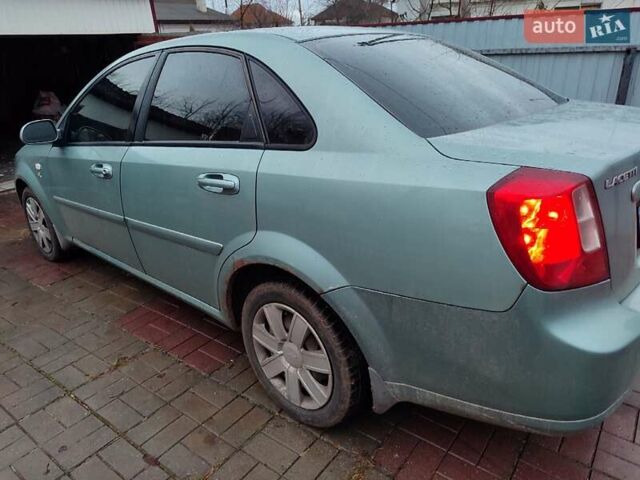 Зеленый Шевроле Лачетти, объемом двигателя 1.8 л и пробегом 248 тыс. км за 3500 $, фото 5 на Automoto.ua