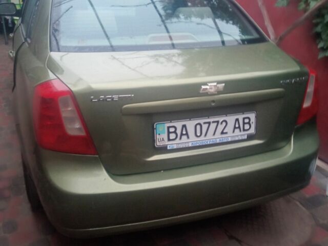 Зеленый Шевроле Лачетти, объемом двигателя 0 л и пробегом 1000 тыс. км за 3500 $, фото 1 на Automoto.ua