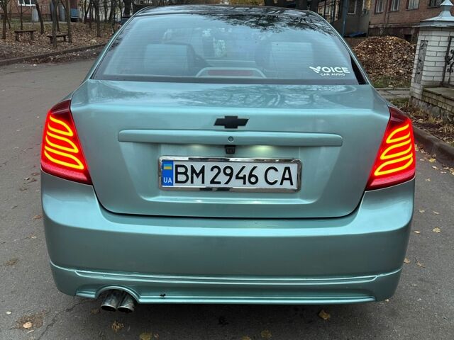 Зеленый Шевроле Лачетти, объемом двигателя 1.6 л и пробегом 281 тыс. км за 4500 $, фото 2 на Automoto.ua