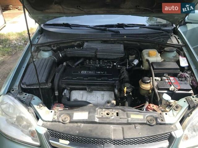 Зеленый Шевроле Лачетти, объемом двигателя 1.8 л и пробегом 249 тыс. км за 4050 $, фото 1 на Automoto.ua