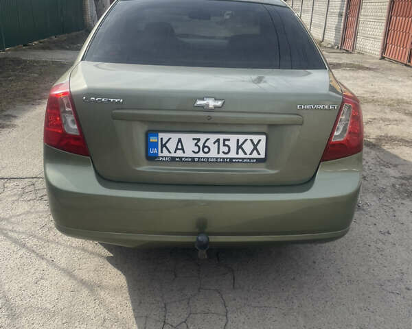 Зеленый Шевроле Лачетти, объемом двигателя 1.6 л и пробегом 242 тыс. км за 4500 $, фото 1 на Automoto.ua
