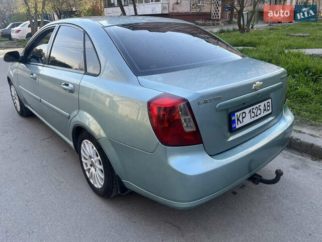 Зеленый Шевроле Лачетти, объемом двигателя 1.8 л и пробегом 273 тыс. км за 4600 $, фото 2 на Automoto.ua