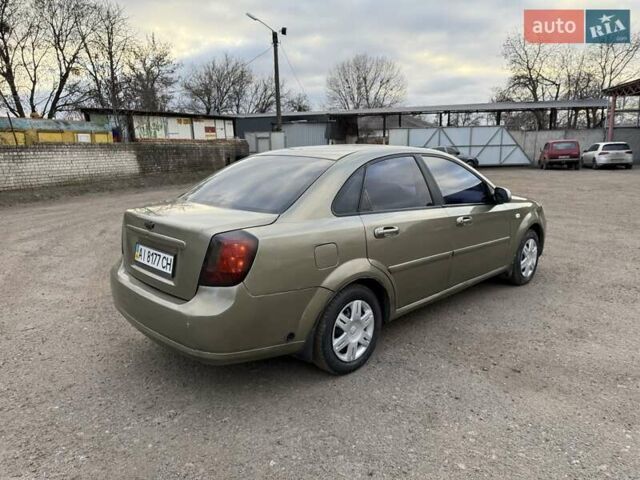 Зеленый Шевроле Лачетти, объемом двигателя 1.6 л и пробегом 210 тыс. км за 2850 $, фото 4 на Automoto.ua