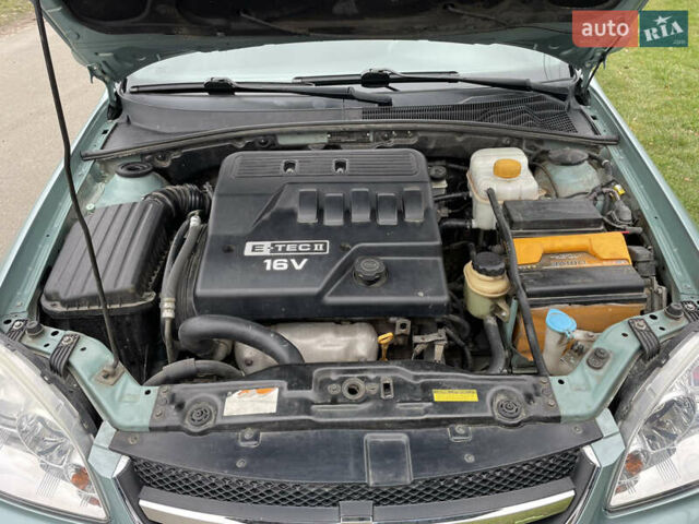 Зеленый Шевроле Лачетти, объемом двигателя 1.6 л и пробегом 112 тыс. км за 5200 $, фото 25 на Automoto.ua