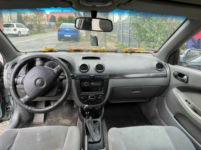 Зеленый Шевроле Лачетти, объемом двигателя 1.8 л и пробегом 276 тыс. км за 2700 $, фото 6 на Automoto.ua