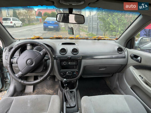 Зеленый Шевроле Лачетти, объемом двигателя 1.8 л и пробегом 276 тыс. км за 2700 $, фото 5 на Automoto.ua