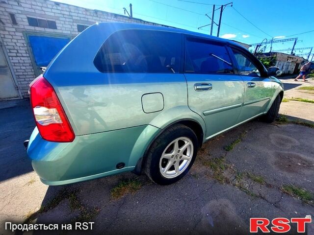 Зеленый Шевроле Лачетти, объемом двигателя 1.8 л и пробегом 213 тыс. км за 3950 $, фото 1 на Automoto.ua