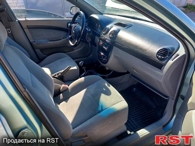 Зеленый Шевроле Лачетти, объемом двигателя 1.8 л и пробегом 213 тыс. км за 3950 $, фото 7 на Automoto.ua