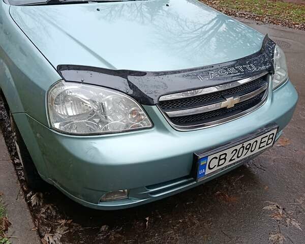 Зеленый Шевроле Лачетти, объемом двигателя 1.8 л и пробегом 207 тыс. км за 4155 $, фото 2 на Automoto.ua